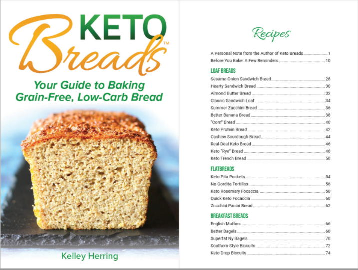 Keto Breads Table Of Contents