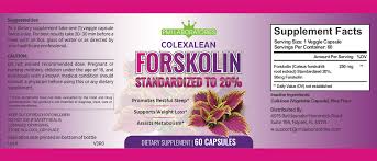 Colexalean Ingredients Label