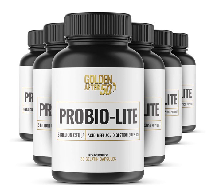 golden after 50 probio-lite reviews