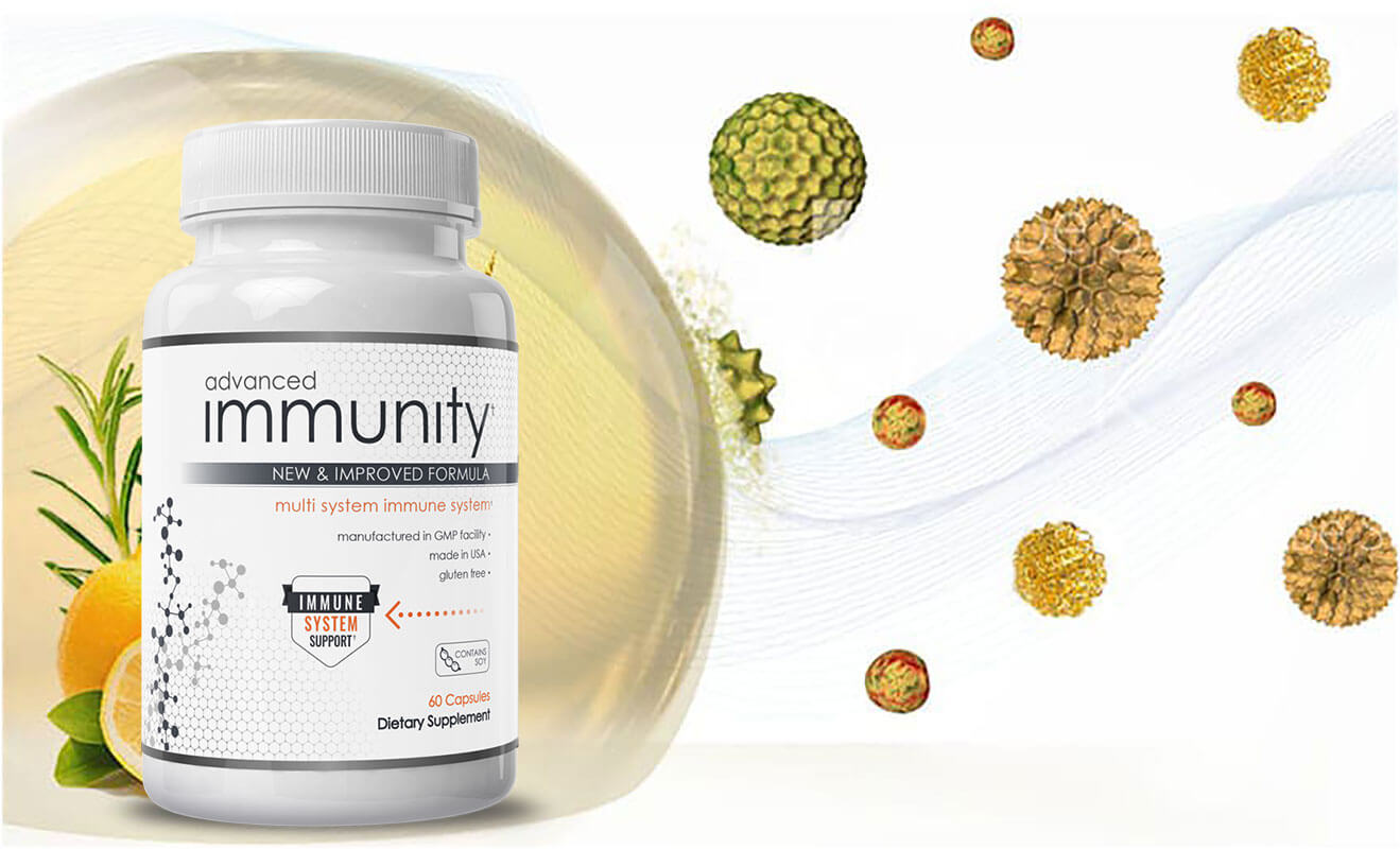 Advanced Immunity Ingredients Label