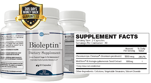 Bioleptin Ingredients Label