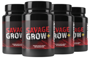 Savage Grow Plus Ingredients Label