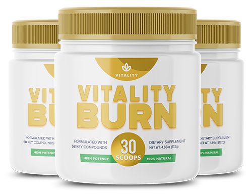 Vitality Burn Ingredients Label