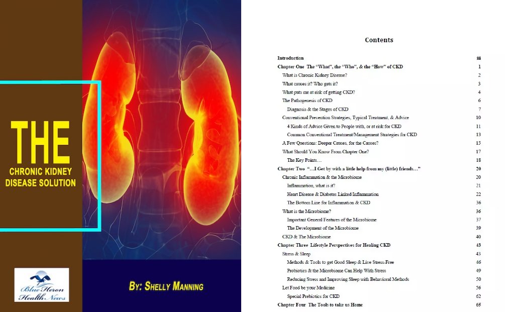 The Chronic Kidney Disease Solution Table Of Contents