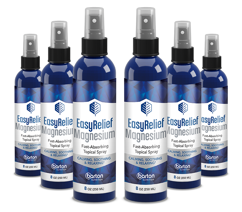 EasyRelief Magnesium Ingredients Label