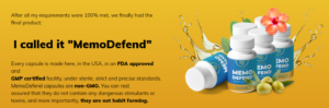 MemoDefend is FDA Approved