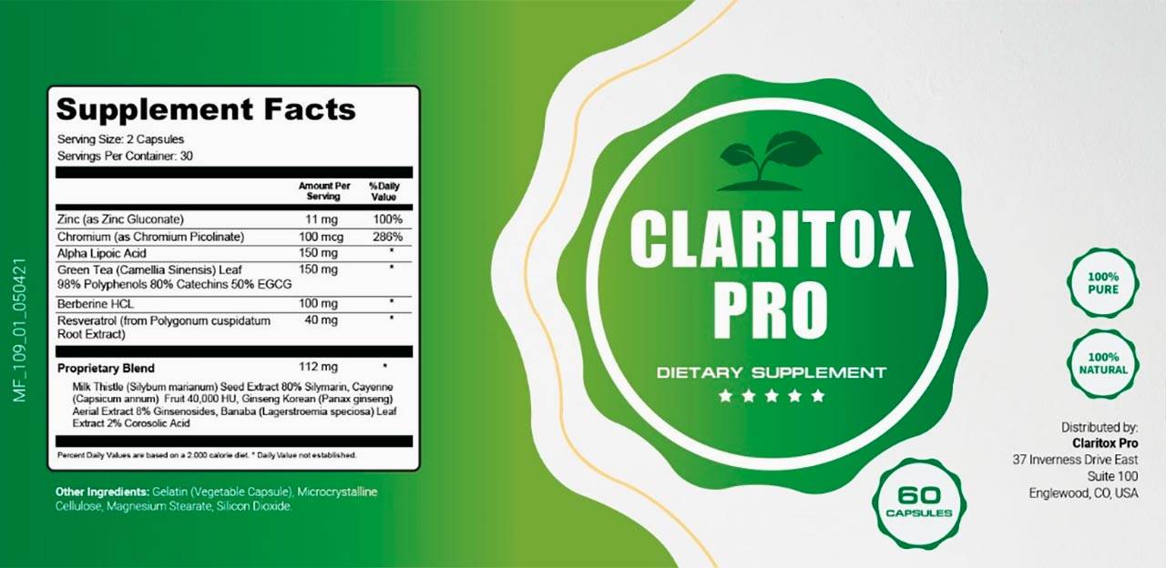 Claritox-Pro-Ingredients-Label