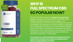 full body cbd gummies amazon